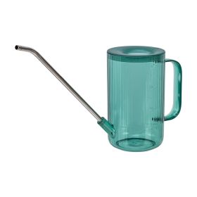34 oz 9.2 inch Height Teal Resin Watering Can