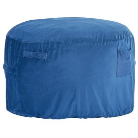 VEVOR Bean Bag Chair, Round BeanBag Chair with Removable & Washable Cover for Adult